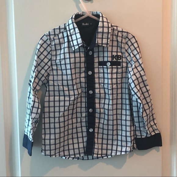 Keds Button Down Shirt Size 5 - Picture 3 of 9